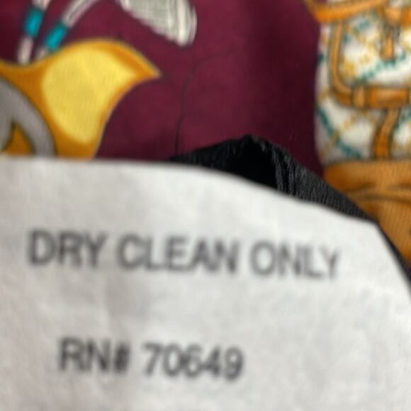 NWOT JLN USA Golf Patterned Vest.  Size L large grande 12/14 - Picture 7 of 8